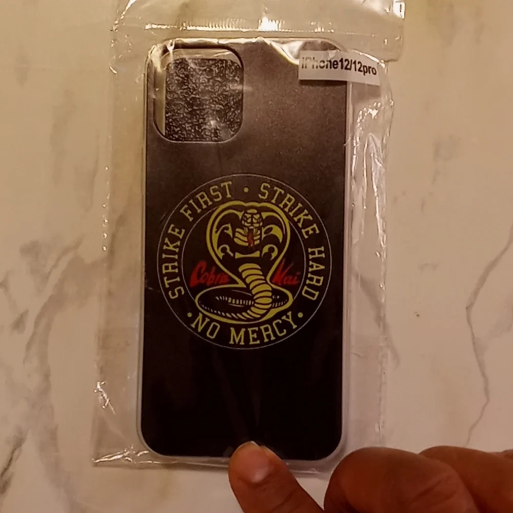 Strike First Strike Hard iPhone 12/12 Phone Cover